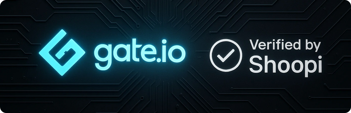 احراز هویت Gate.io با مدارک معتبر توسط شوپی
