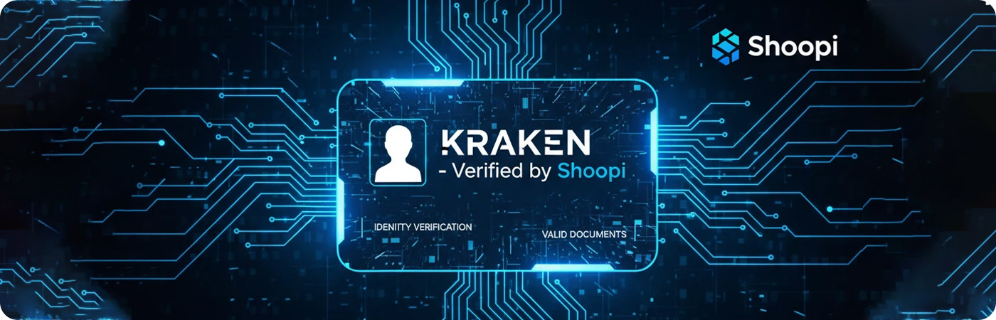 احراز هویت کراکن با مدارک معتبر توسط شوپی