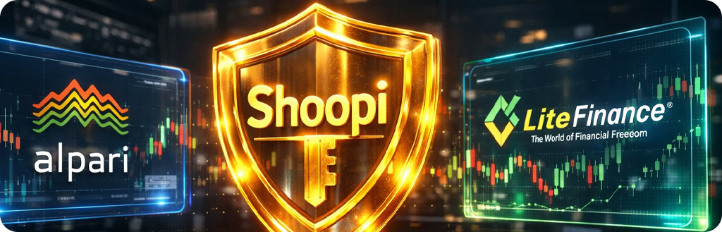 آموزش دور زدن تحریم Alpari و LiteFinance برای حساب‌های جدید توسط شوپی