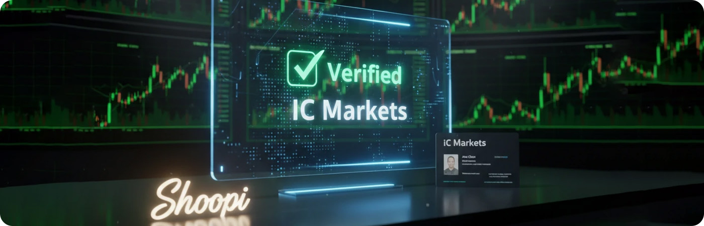احراز هویت و وریفای تضمینی بروکر IC Markets با مدارک معتبر شوپی